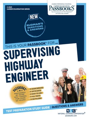 cover image of Supervising Highway Engineer
